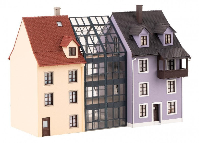 Row of Small-Town Houses