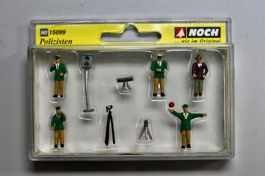 German Police Officers with Accessories