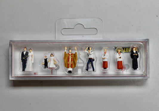 Bride and Groom with Pastor