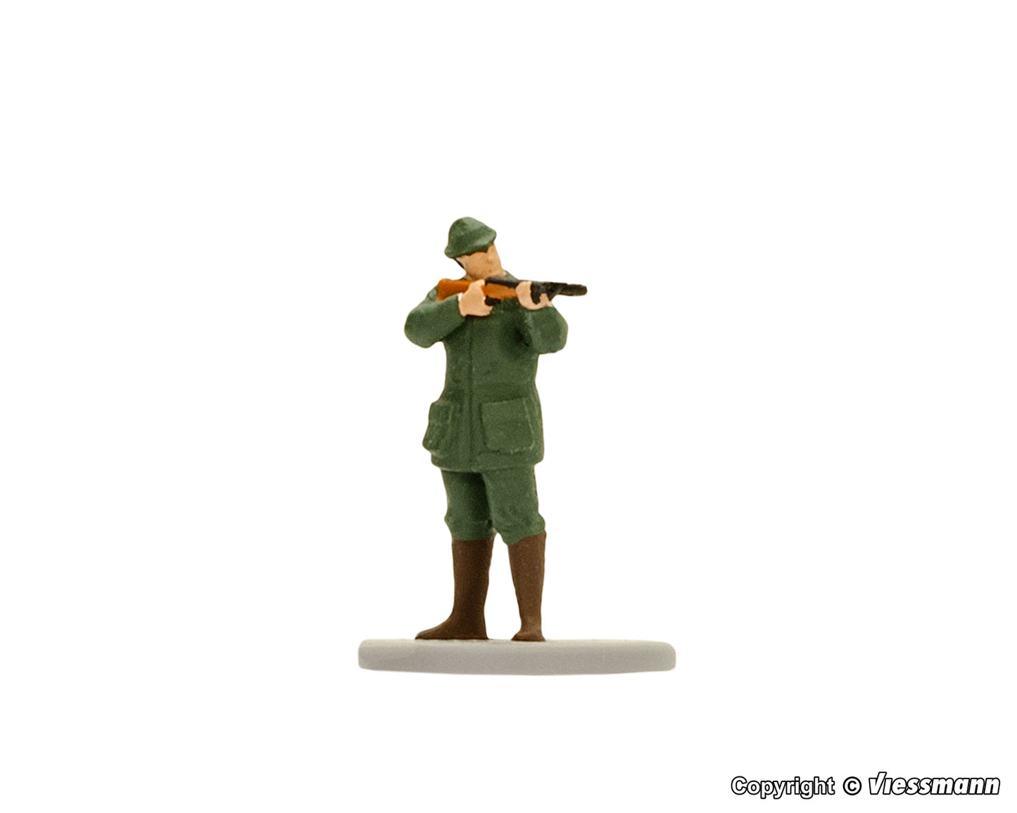 Huntsman with Gun and Muzzle Flash