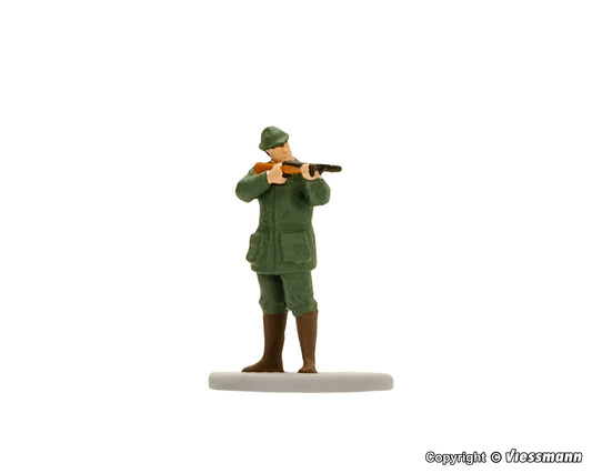 Huntsman with Gun and Muzzle Flash