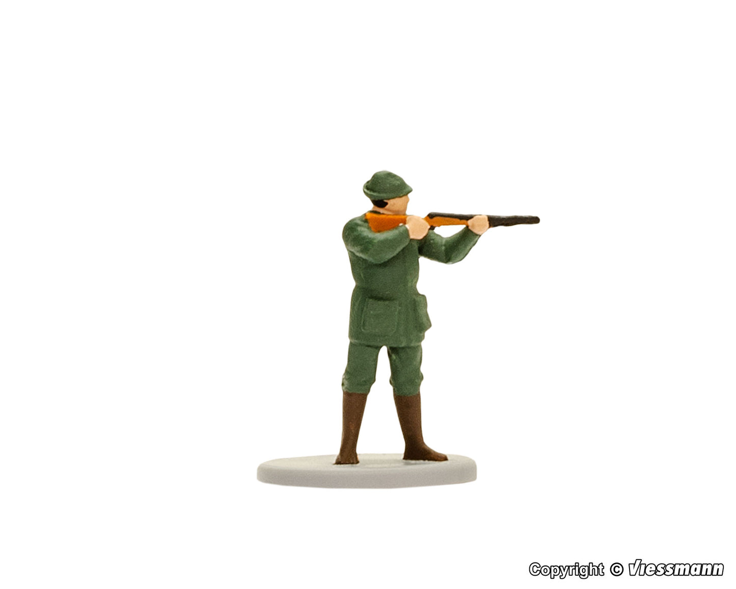 Huntsman with Gun and Muzzle Flash