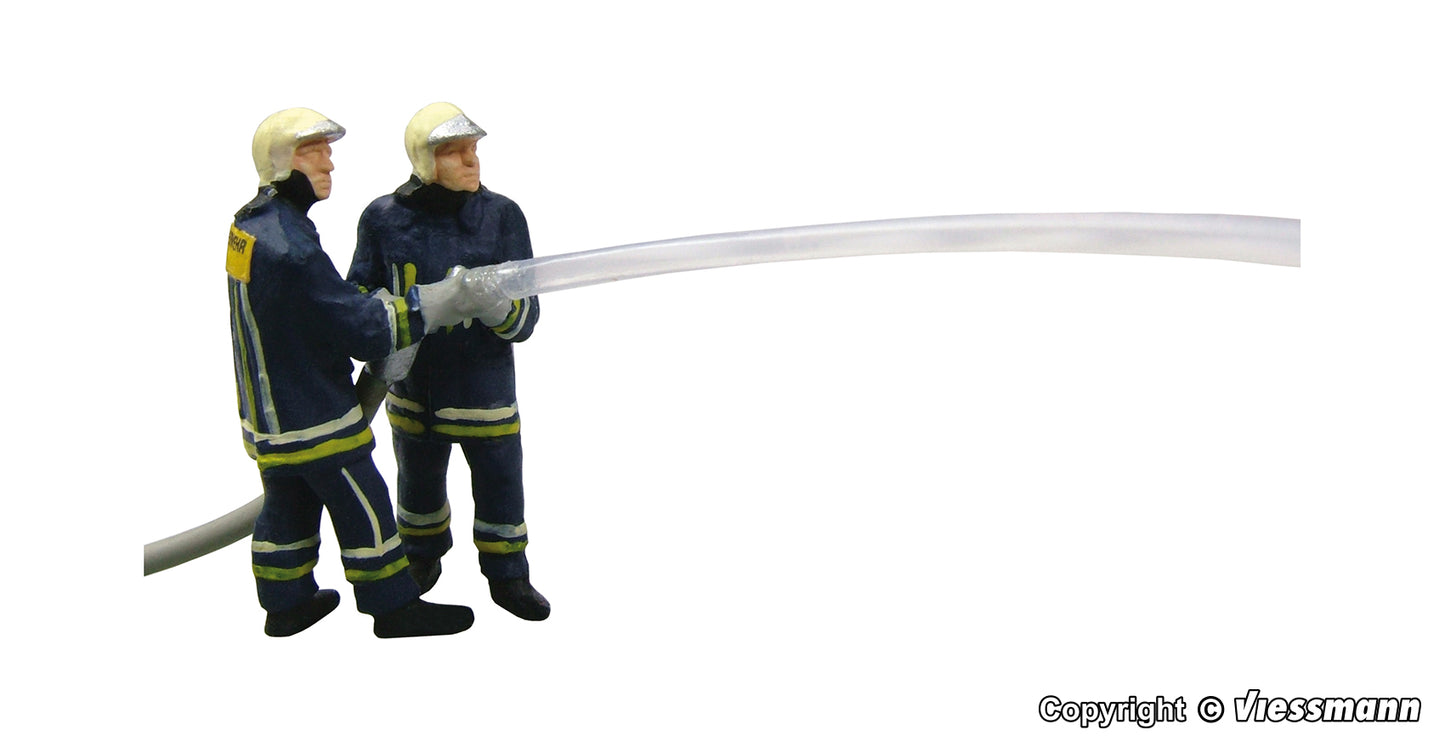 Fireman at Fire-Fighting Operation