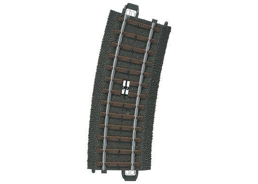 Curved Circuit Track C Track Radius R1 = 360 mm / 14-3/16" / 15°