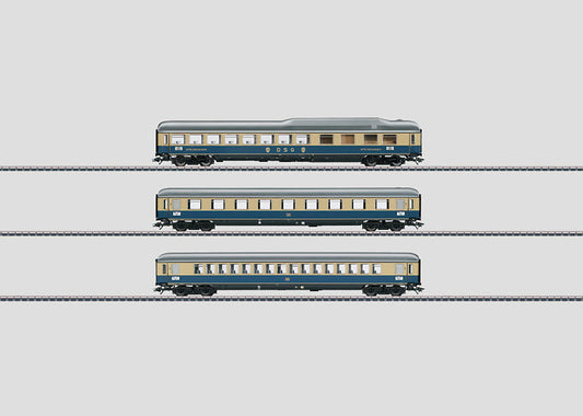 "Rheingold 1962" Express Train Passenger Car Set 2.