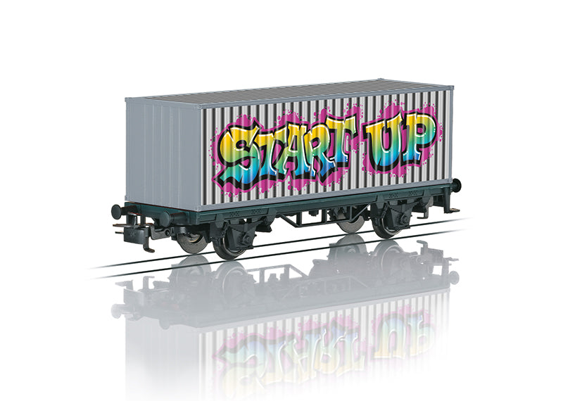 Graffiti Container Transport Car (Märklin Start Up)