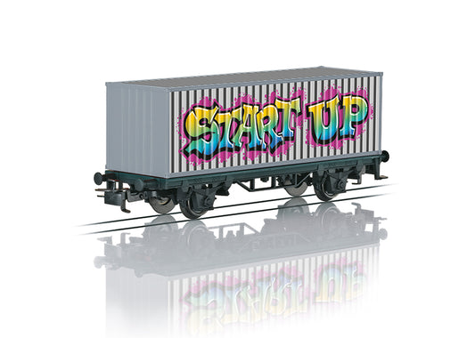 Graffiti Container Transport Car (Märklin Start Up)