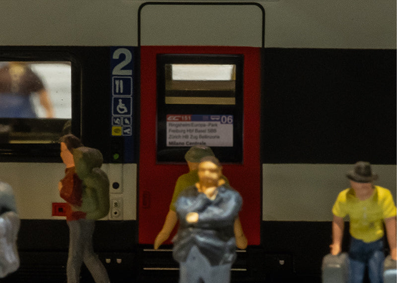 Class RABe 501 Giruno High-Speed Rail Car Train