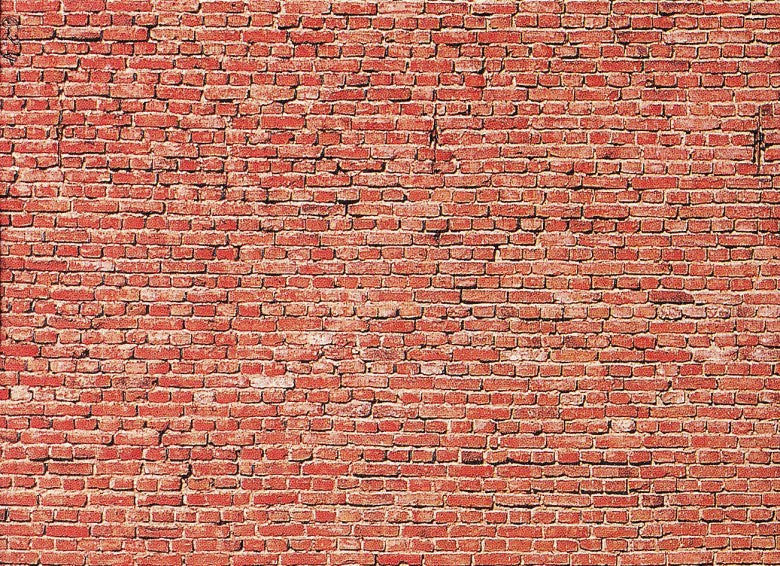 Wall Card, Red Brick Tunnel