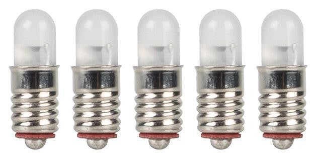 5 LEDs for Lighting Base, Warm White