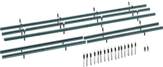 Crash Barriers, 32 Marker Posts, 1600mm