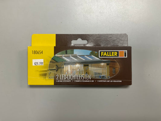 2 Warm White LED Bar Spotlights