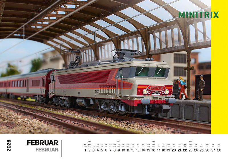 Märklin/Trix Wall Calendar for 2026