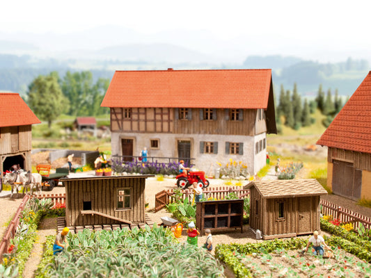 Small Buildings Set (3 Pieces)