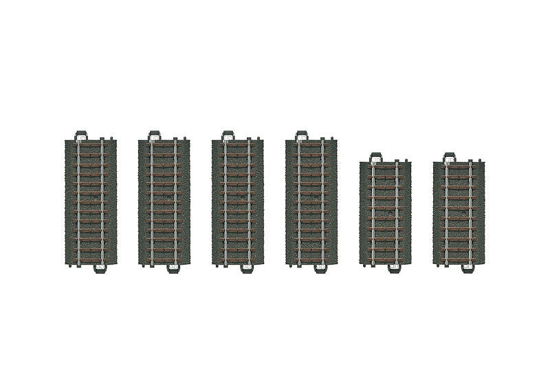 Straight C Track Set (Contents 6 Pieces)