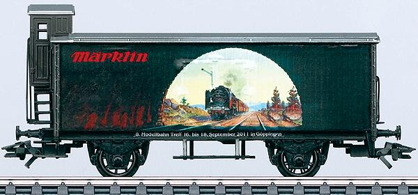2011 Märklin Model Train Meeting Box Car