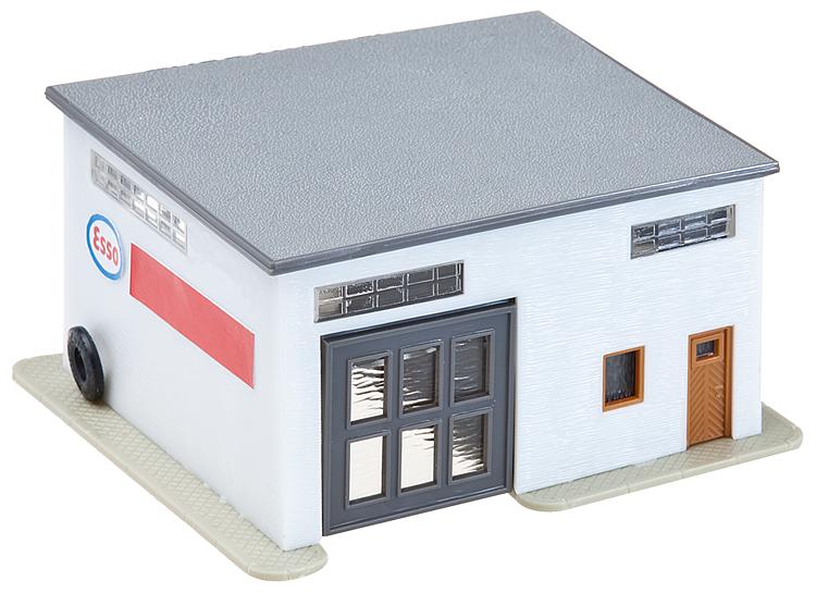 Gas Station with Car Wash Building Kit