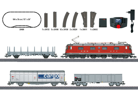 "Swiss Freight Train" Starter Set with Mobile Station