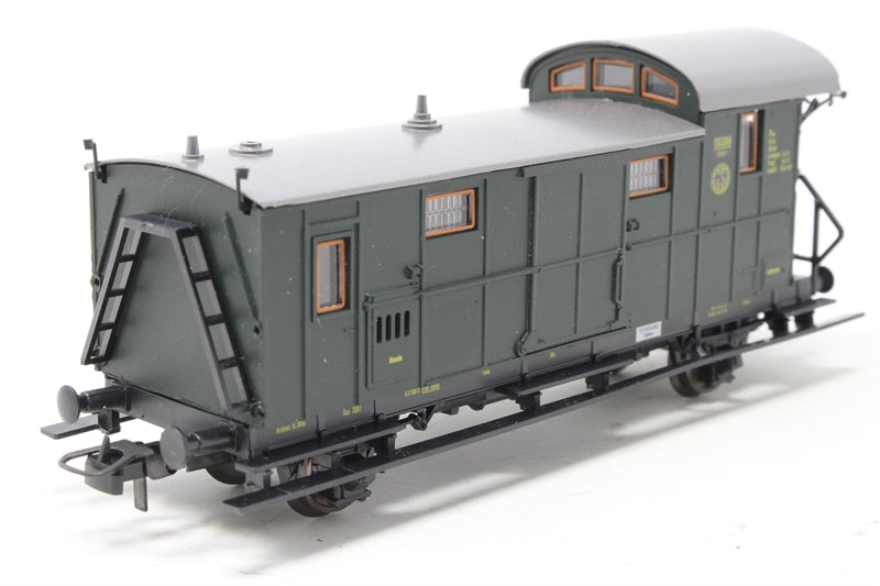 Baggage Car with Brakeman's Platform of the DRG