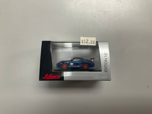 Porsche 911 GT3 RS (997) Blue/Red 1:87