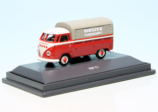 VW T1 Bulli platform/tarpaulin "Deutz Kundendienst"