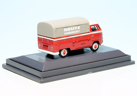 VW T1 Bulli platform/tarpaulin "Deutz Kundendienst"