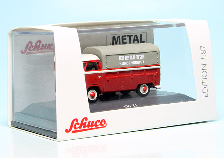 VW T1 Bulli platform/tarpaulin "Deutz Kundendienst"