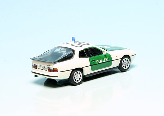 Porsche 924 Police Car Green/White