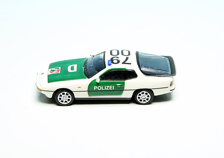 Porsche 924 Police Car Green/White