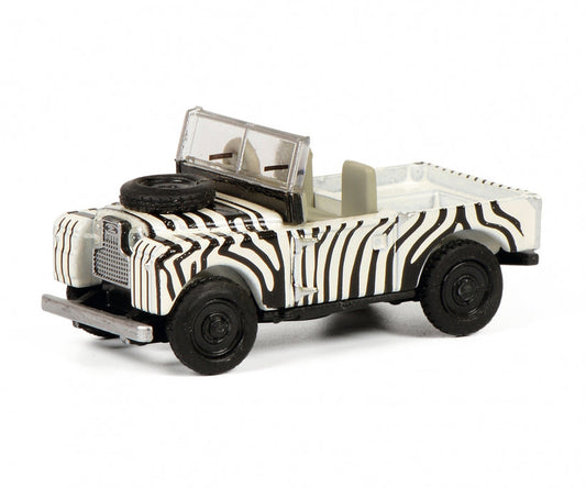 Land Rover 88, Black & White Striped 1:87