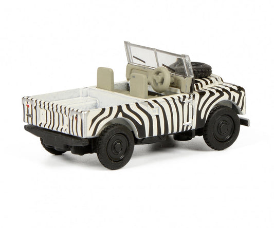 Land Rover 88, Black & White Striped 1:87