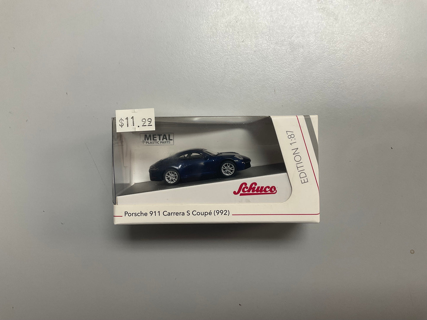 Porsche 911 (992) Carrera S Coupe Blue 1:87