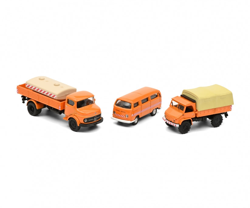 Community Auto Set, Orange 1:87