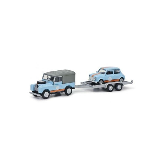 Mini British Racing Car Set 1:87