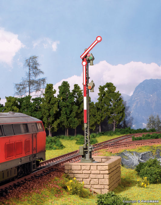 Digital Semaphore Home Signal, with 2 Uncoupled Arms