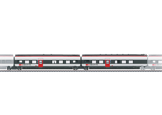 Add-On Car Set 2 for the Class RABe 501 022 Giruno