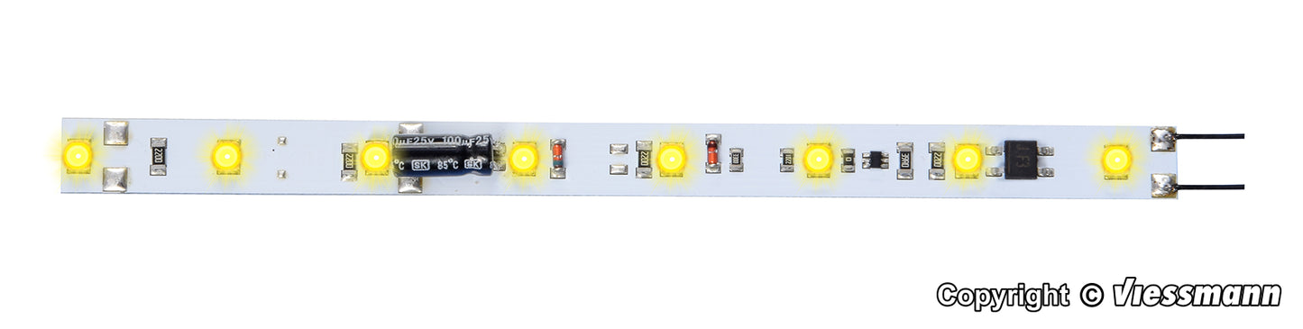 Coach lighting, 8 LEDs Warm-White