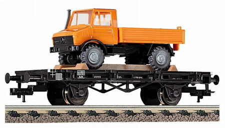 Flat Car with Truck, Type Xf19