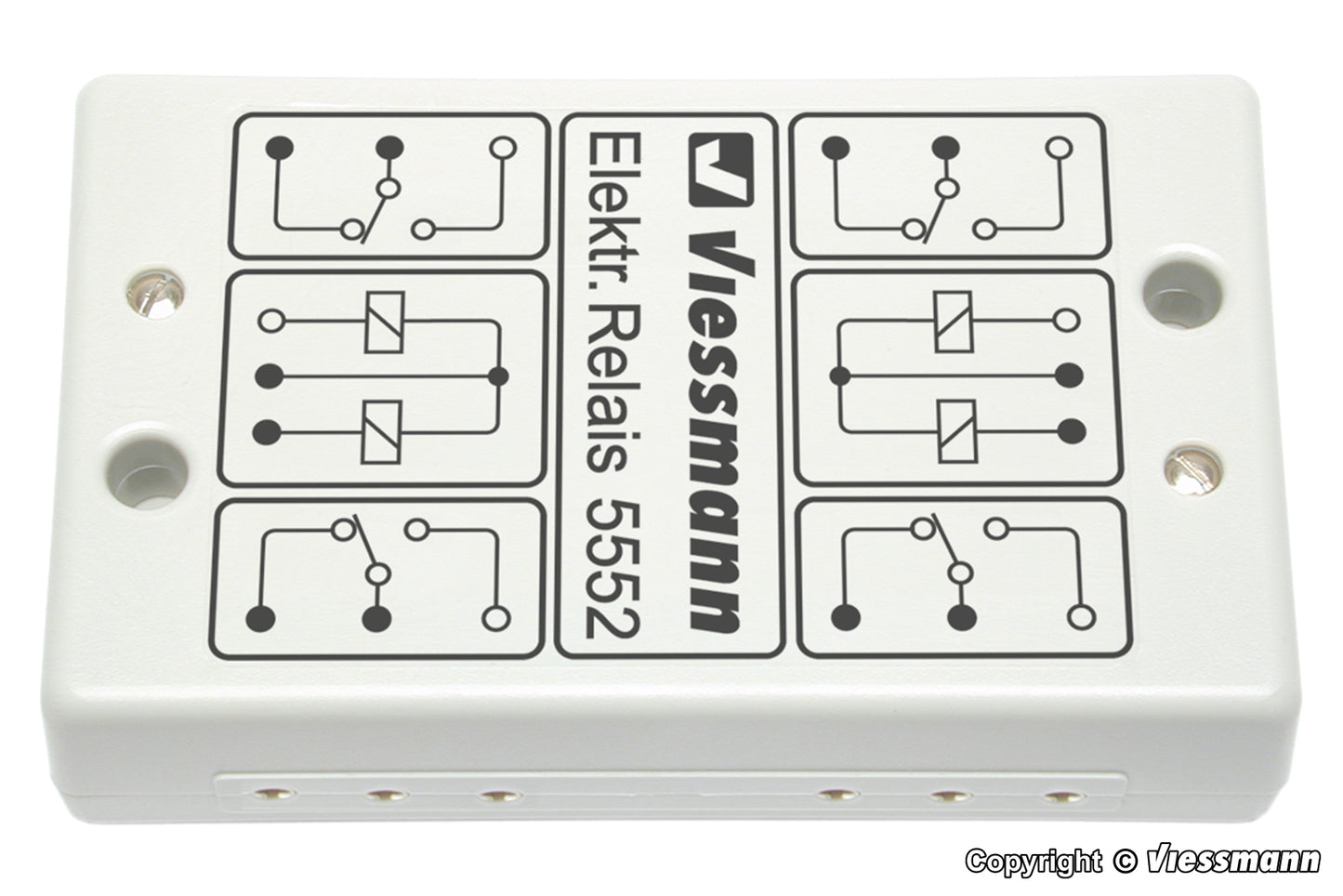 Electronic relay 2 x 2UM