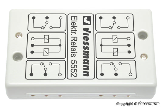 Electronic relay 2 x 2UM
