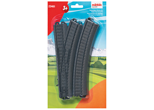 Plastic Track Turnout Set