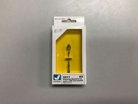 Standard Gas Lamp Green, LED Warm-White