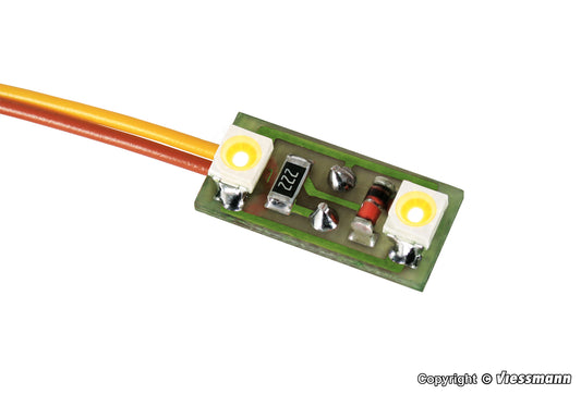 House Illumination, 2 LEDs Yellow, 3 Pieces