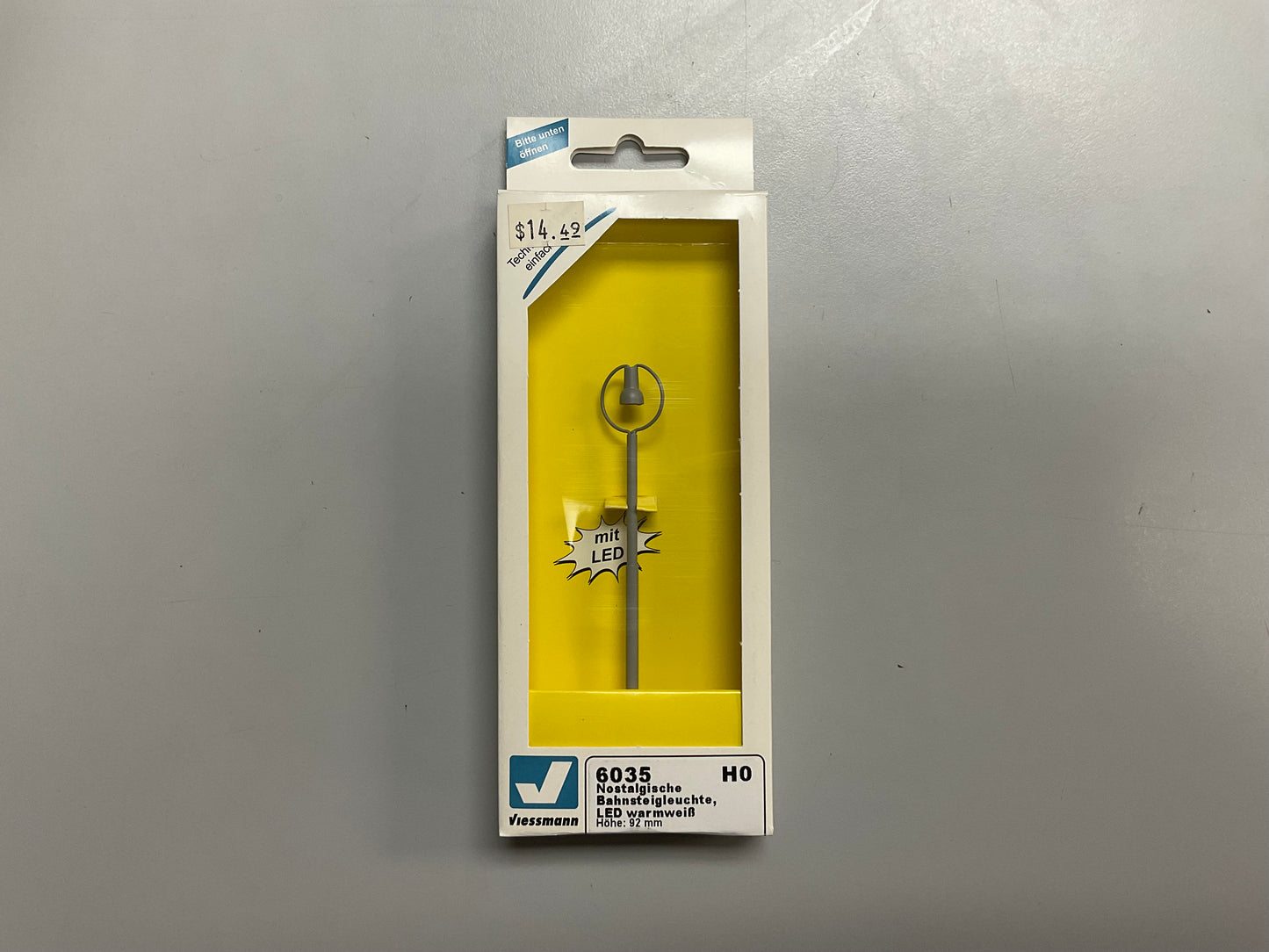 Nostalgic platform light, LED warm-white