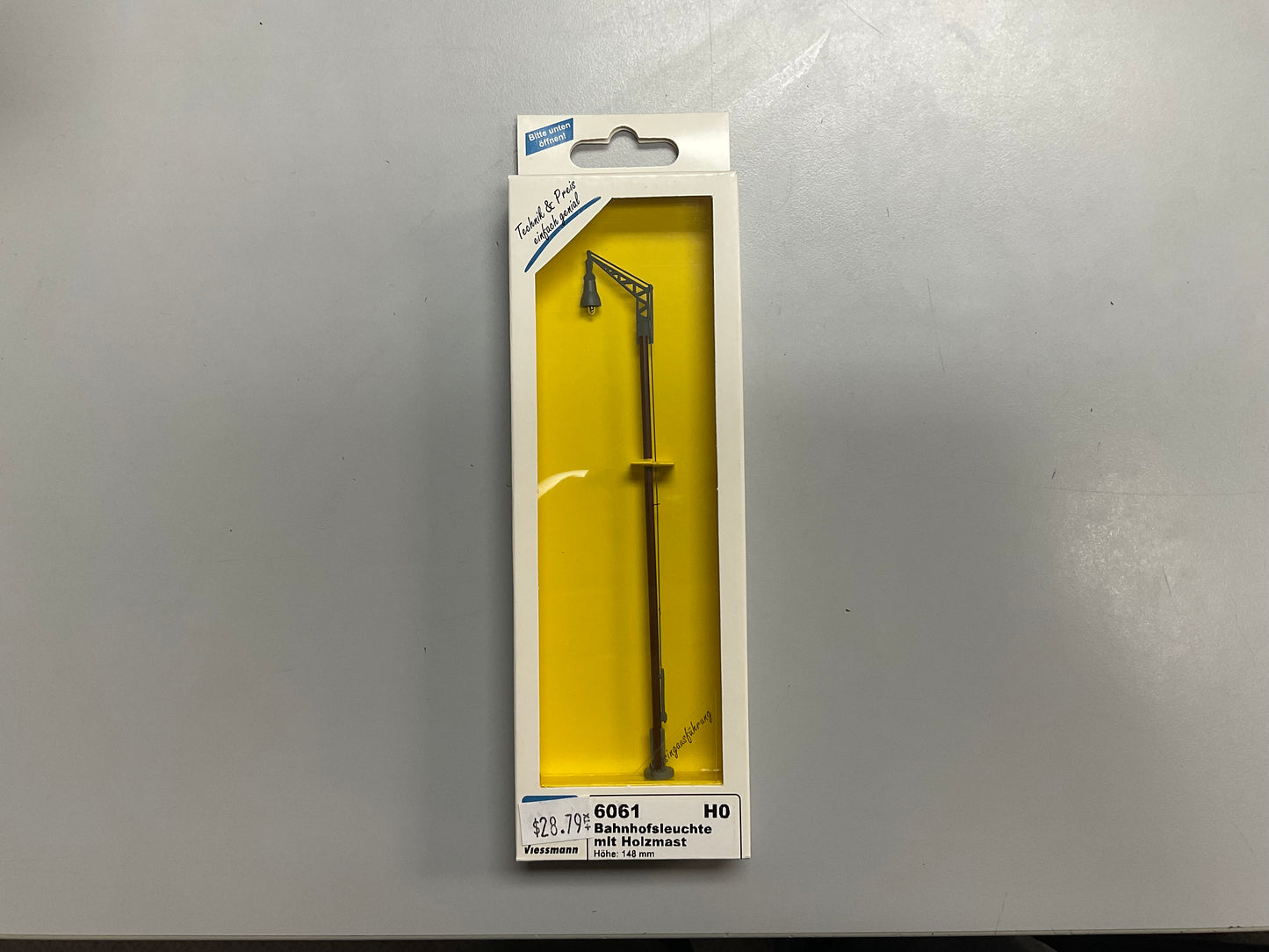 Wood Post Light GDR Reichsbahn