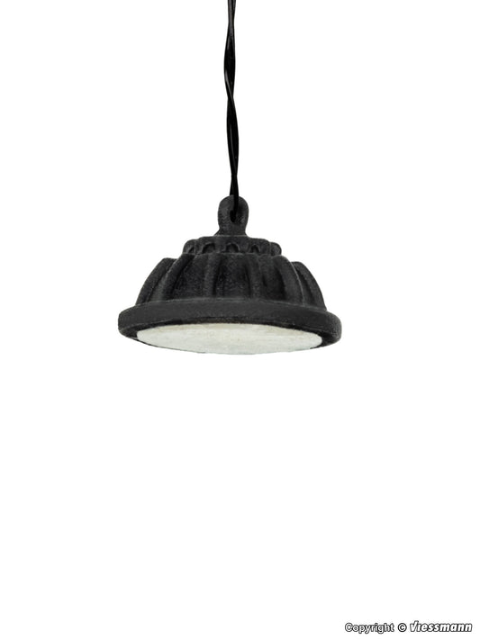 Modern Hanging Industrial Light, LED White