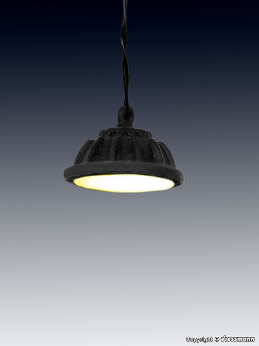 Modern Hanging Industrial Light, LED White