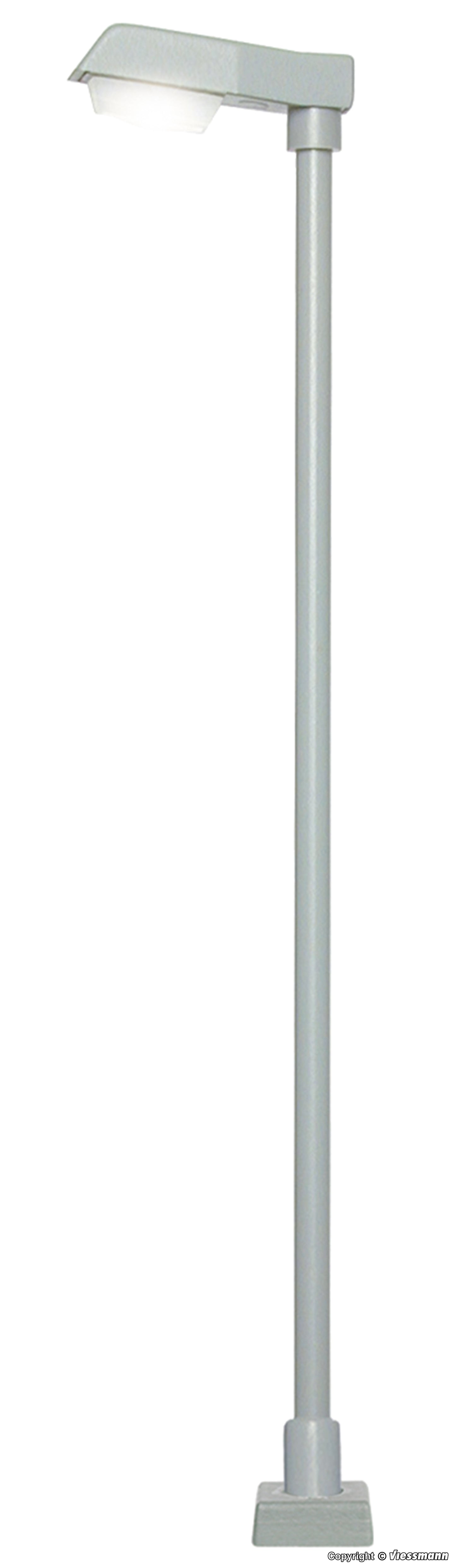 Modern Street Light with Plug-in Socket, LED White