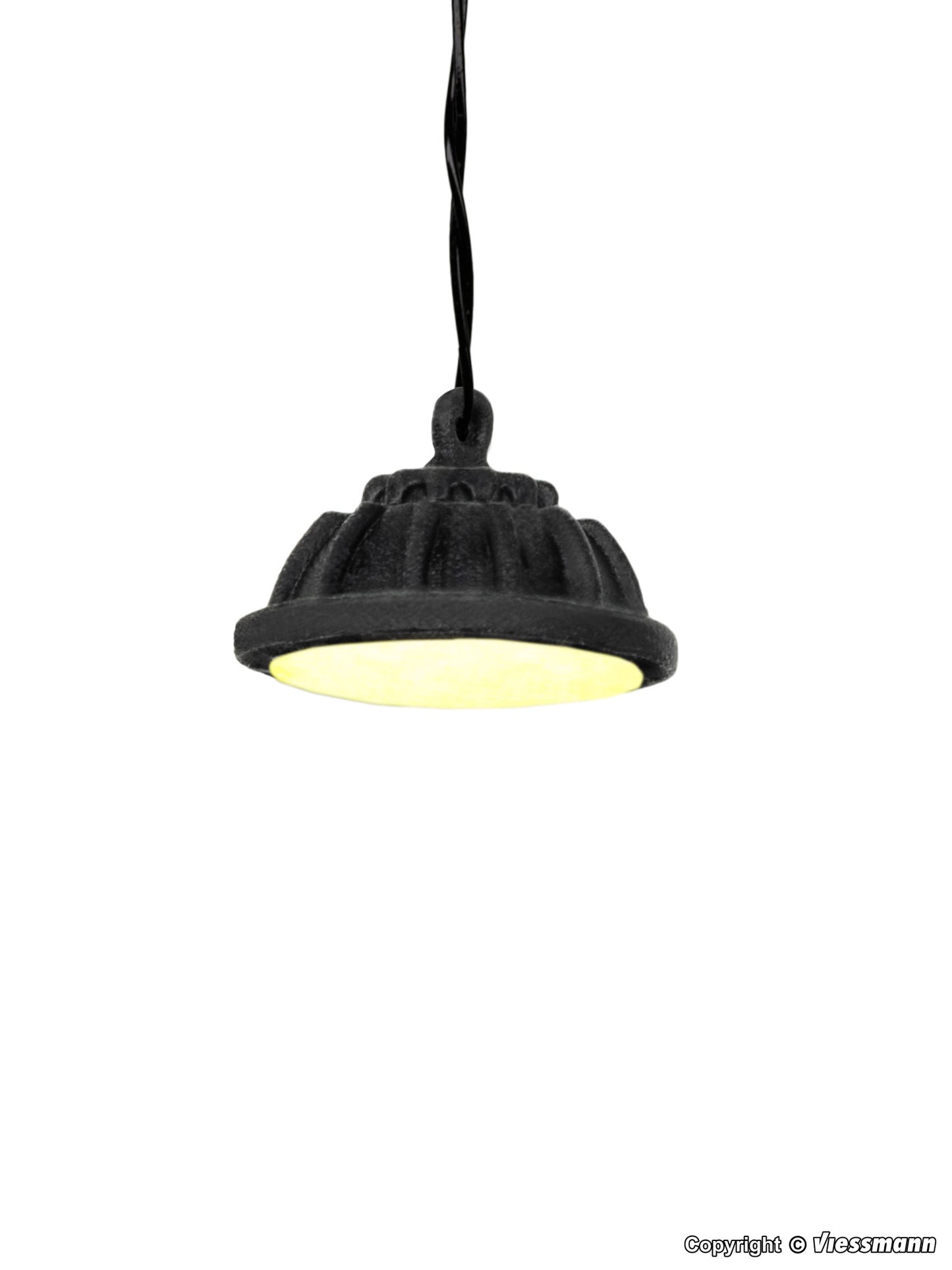 Hanging Modern Industrial Light, LED Warm-White