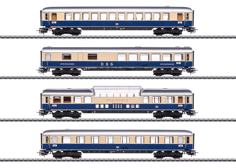 TEE Rheingold "Tin-Plate" Car Set